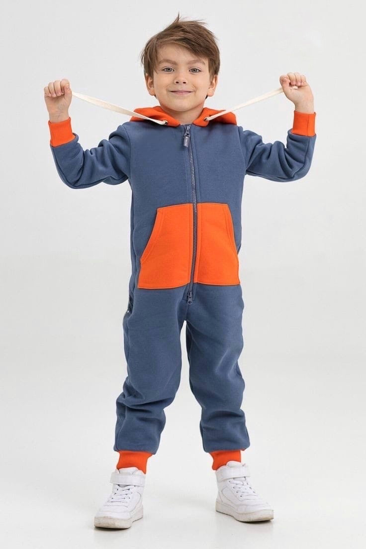 Kids Winter Hooded Style Fleece Romper (each)