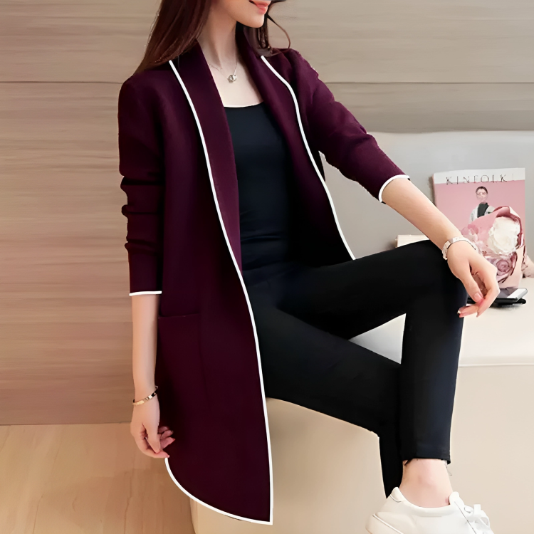 Winter Women Lapel Casual Coat