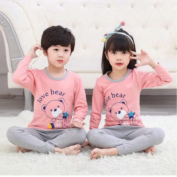 Love Bear Kids Night Wear