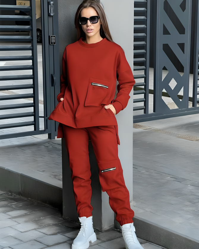 WINTER POCKET STYLE TRACKSUIT