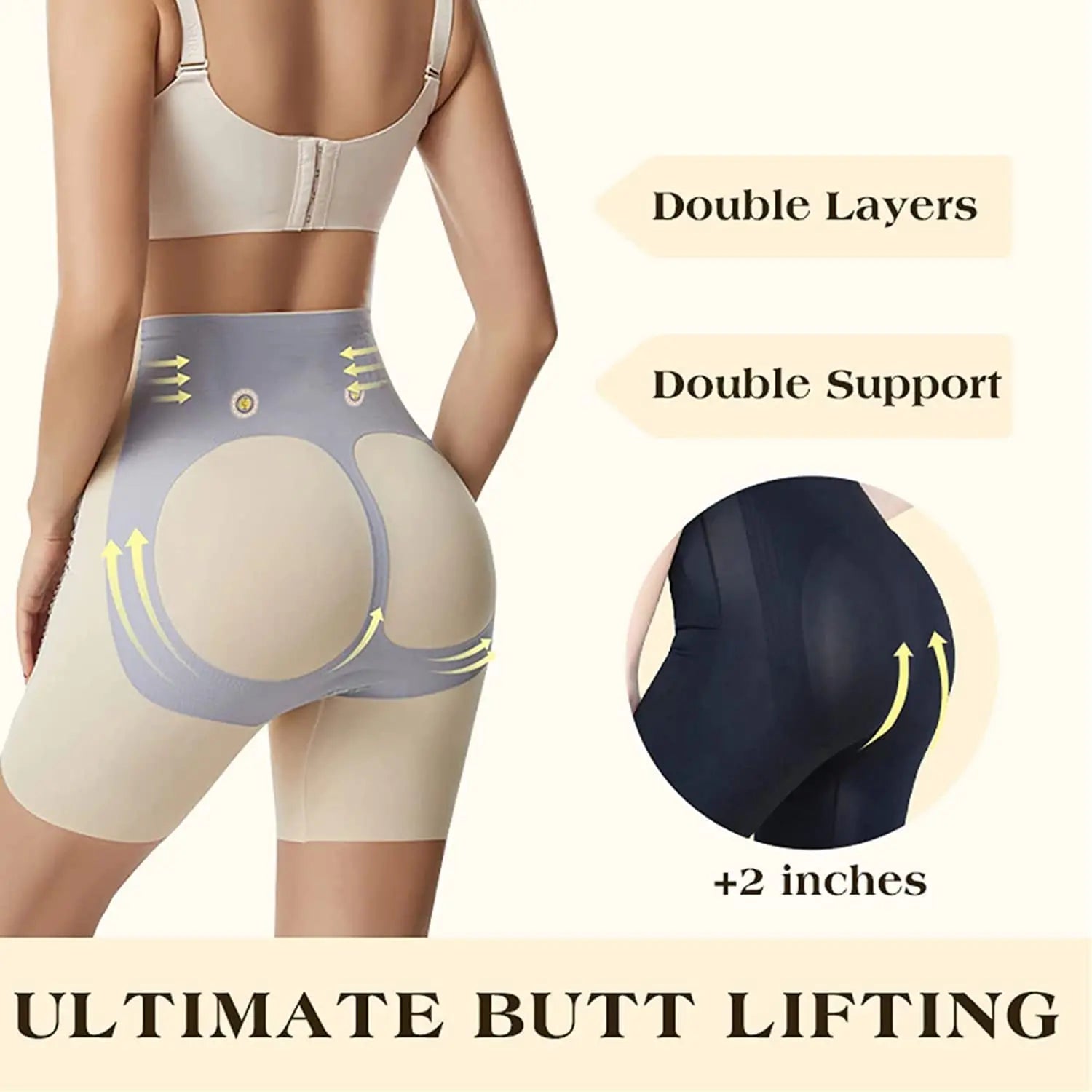 Sajiero Tummy & Thigh Boxer Hip Lift Shaper