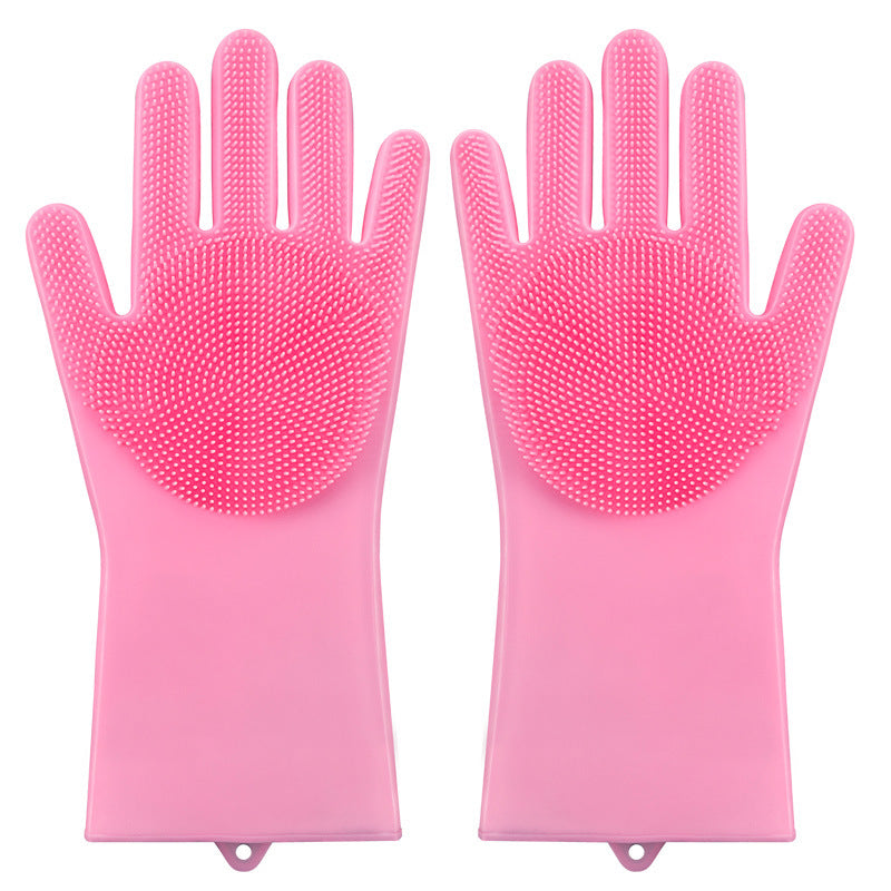 Water Proof Dishwashing Silicone Cleaning Gloves