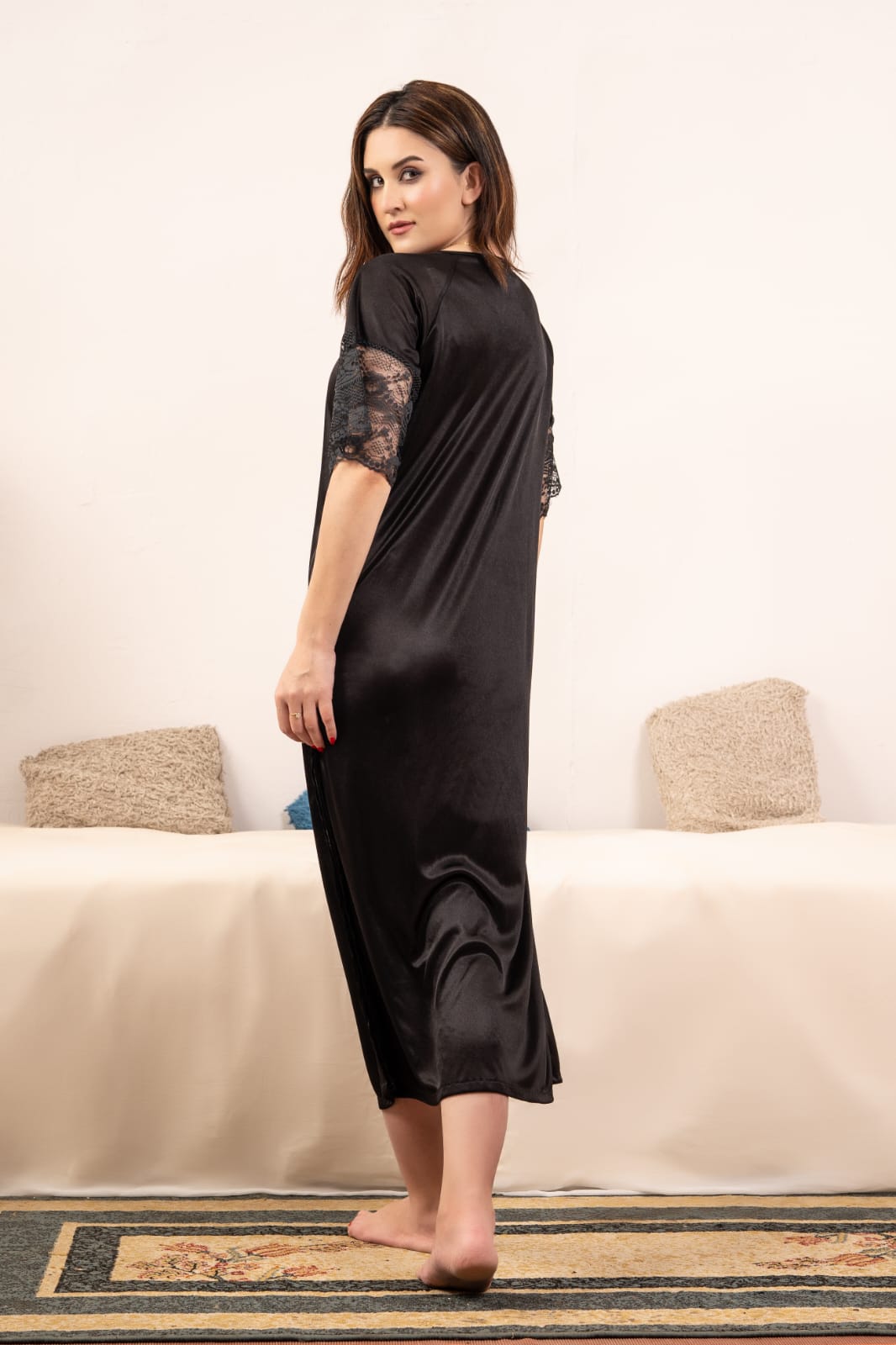 Cozy Attire Single piece Imported long Gown