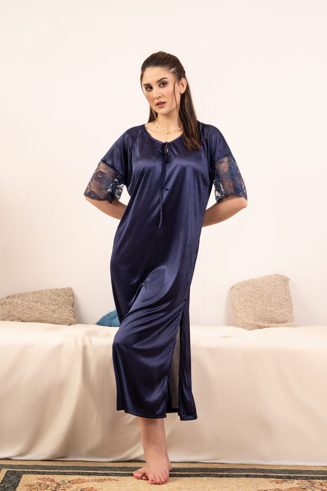 Cozy Attire Single piece Imported long Gown