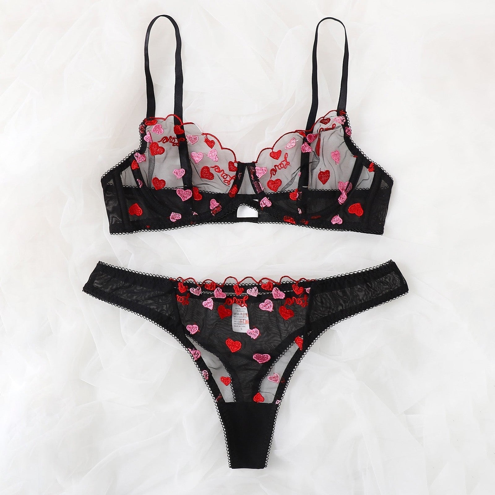 Charlotte Two Piece Valentine Lingerie