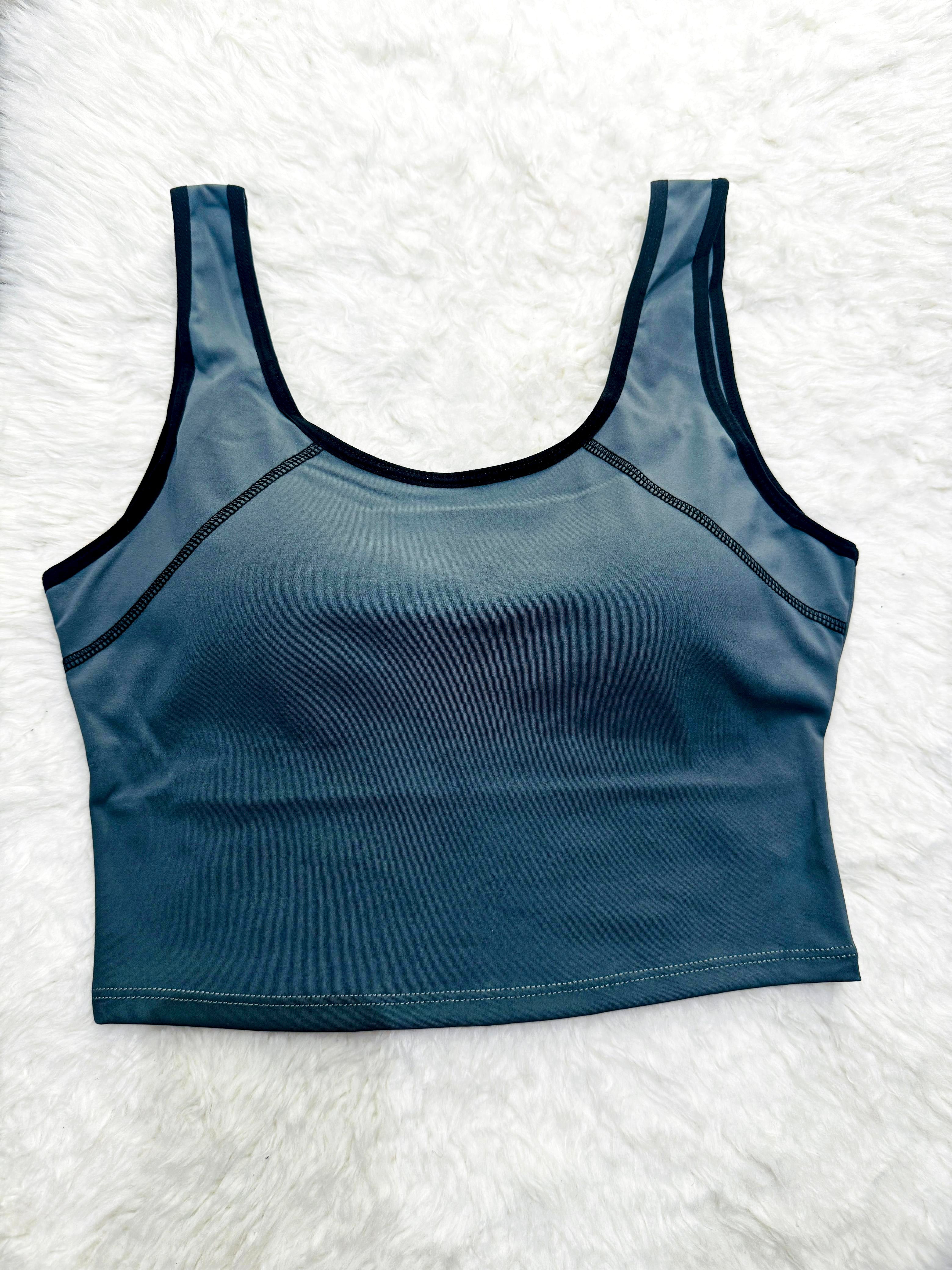 Sajiero Tank Pushup Sports Bra