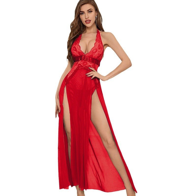 Zainab V Neck Side Slit Dress Style Lingerie